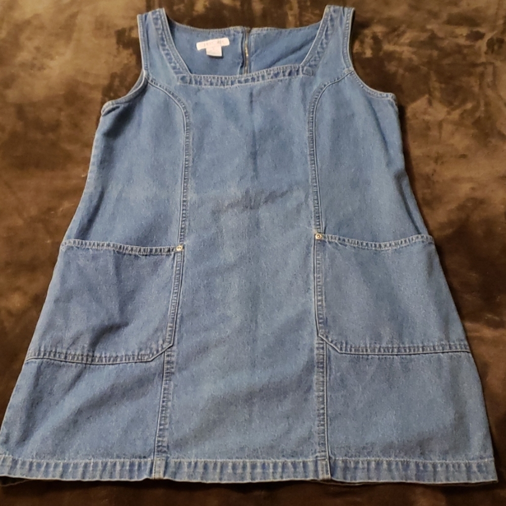 Denim dress - vintage